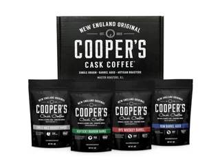 coopers cask bourbon coffee